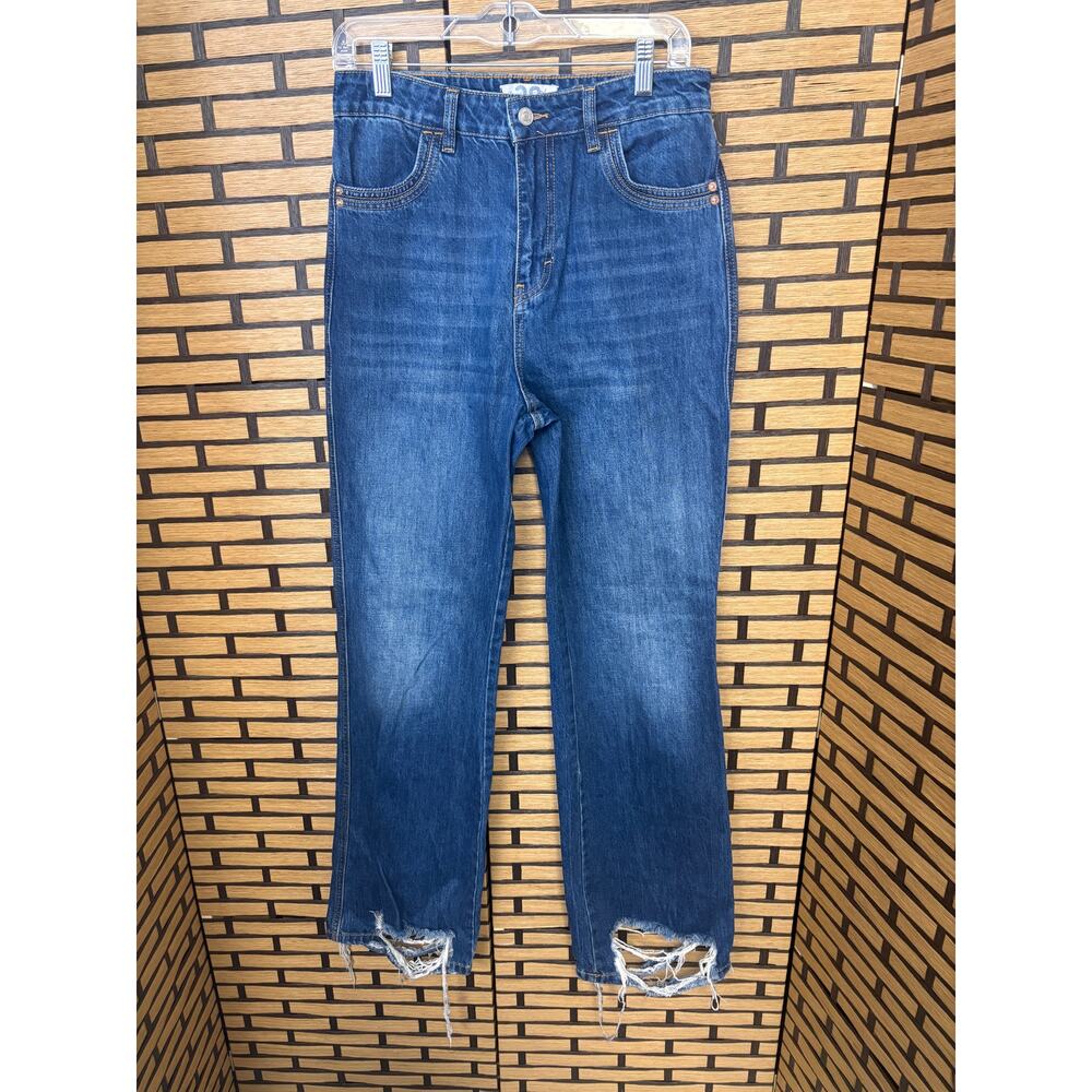 We The Free Distreesed Hem Jeans Size 28